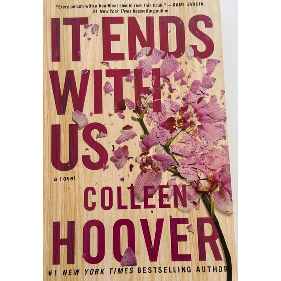 Colleen Hoover Other - It Ends With Us A Novel by Colleen Hoover Paperback Book